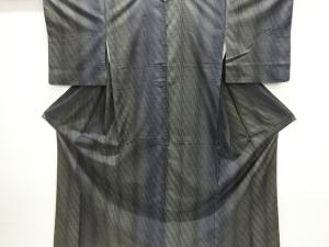 抽象模様織出し本場泥大島紬着物（7マルキ）